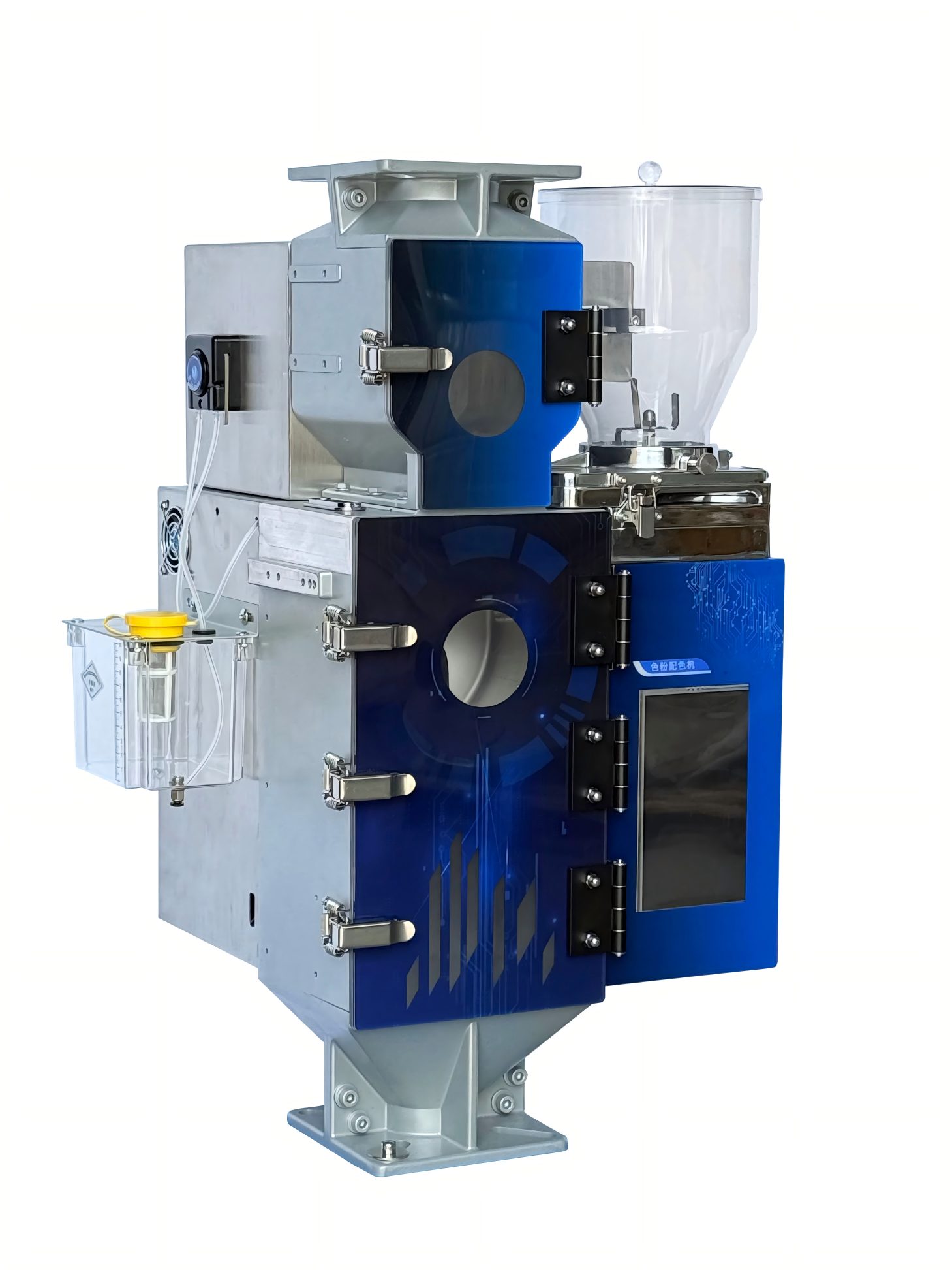 Intelligent fargepulverblanding